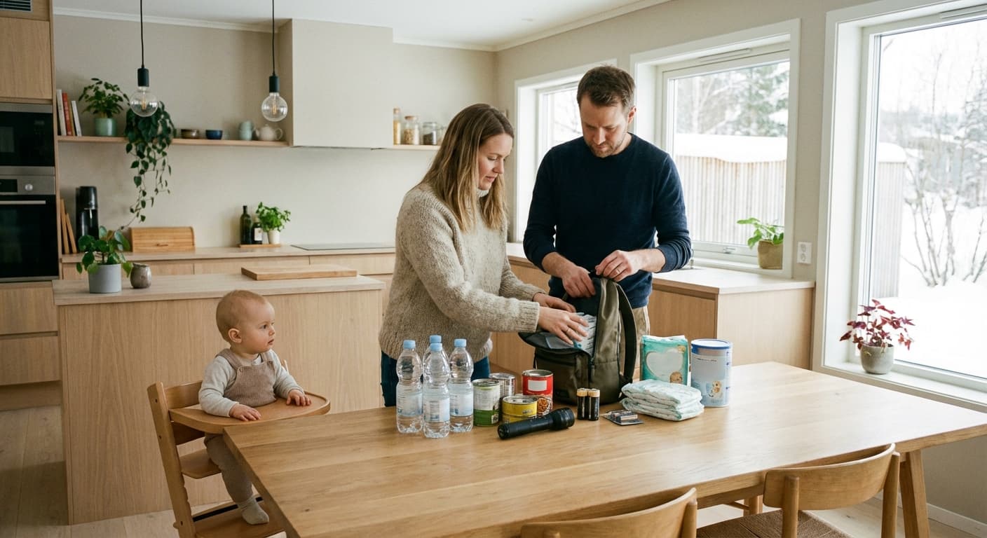 Beredskap med baby - Sjekkliste 2026 | BabyHub