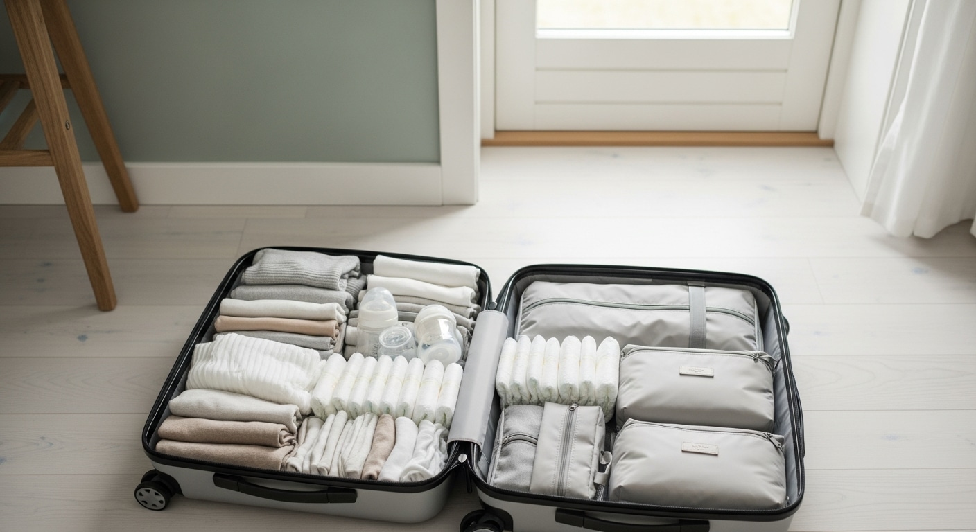 Reisesjekkliste med baby: Alt du trenger for stressfri ferie